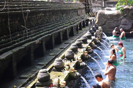 Tirta Empul Temple and Holy Spring Water.