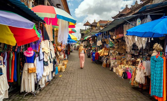 Embark on a journey through Ubud Art Market Bali